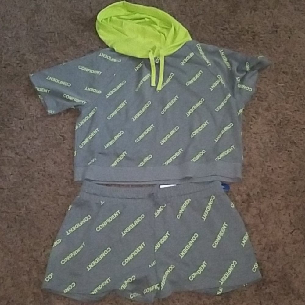 2 piece short set